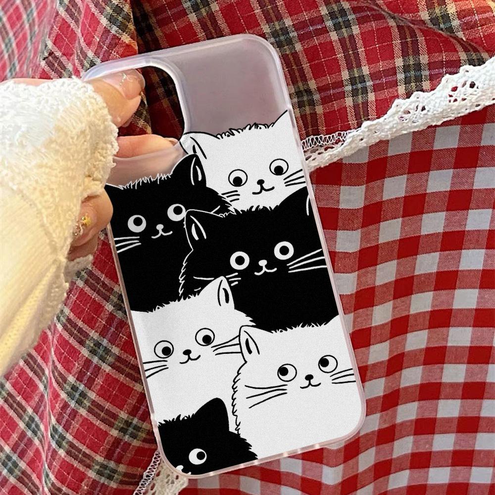 Θήκες κινητών τηλεφώνων για iPhone 11 13 15 Pro Max 12 14 Pro Max Θήκη iPhone 16 15 Plus 13 Pro 12 Frosted Texture Painted Cartoon Flowers