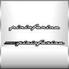 YSA5   Autostyling Neues 3D-Aluminium Pininfarina disegno Emblem Logo Heckemblem Auto Kofferraumaufkleber für Hyundai Sonata Solaris Azera Tucson