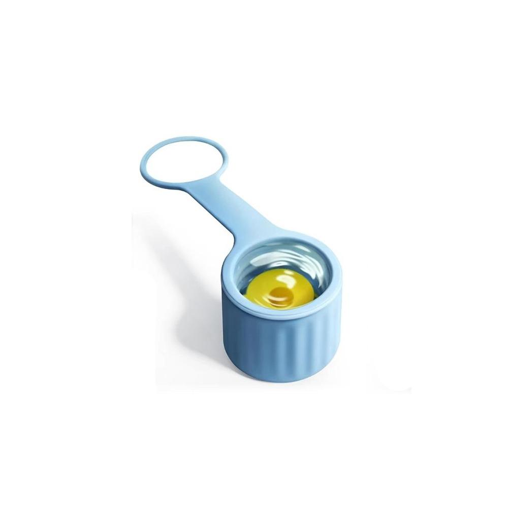 Anti Splash Water Bottle Cap No-Spill Jug Lid Reusable Bottle Lids Water Jug Cap Bottle Openings синий