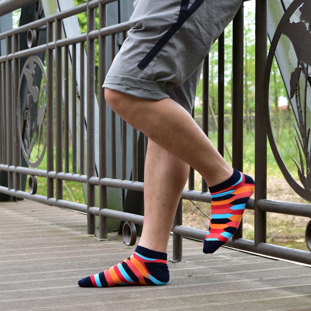 Socks Men's Invisible Short Summer Socks Quality Business Casual spring Color Combed cotton Boat Socks