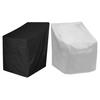 Dustproof Chair Cover Waterproof Rainproof Prevent Sunlight Stackable Chair Cover Patio Furniture Protection Sleeve Outdoor Chair Protector