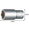 Tone Deep Socket 18mm Width 3S-18L (Hexagonal), 9.5mm (3/8") Drive,
