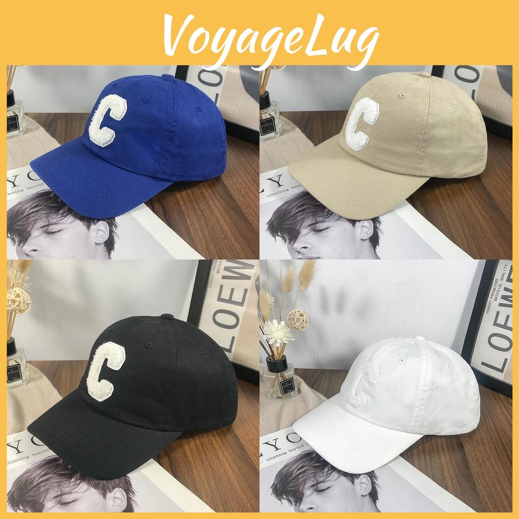 Brim Trendy Soft Baseball Cap For Women And Men Ins Letter Design Hat Sun
