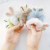 5pcs Cute Winter Plush Hairbands High-value Hair Rope, High Elastic Hair Band Ideal Choice for Christmas, New Year Decorations