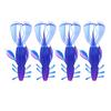 1/4Pcs 10.5g/10cm Soft Crayfish Lure Artificial Swimbait Reusable Bionic Simulation Lobster Fake Shrimp Bait Freshwater Saltwater Trout Bass Fishing