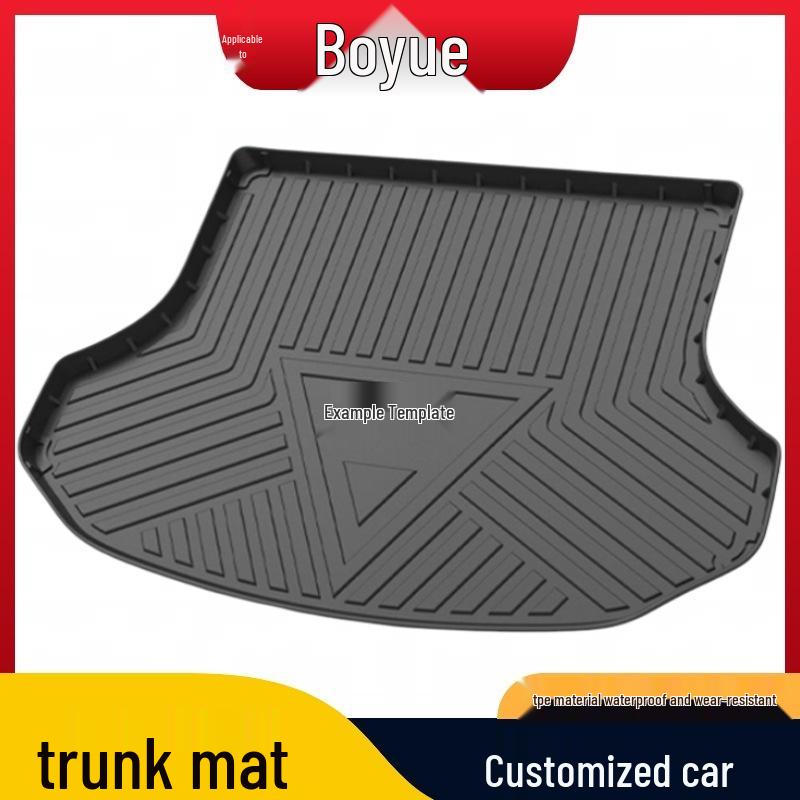 

Geely Boyue L/Xingyue L/Emgrand L/Xingyuan TPE Коврик в задний багажник 2022 Boyue X [with net pocket]