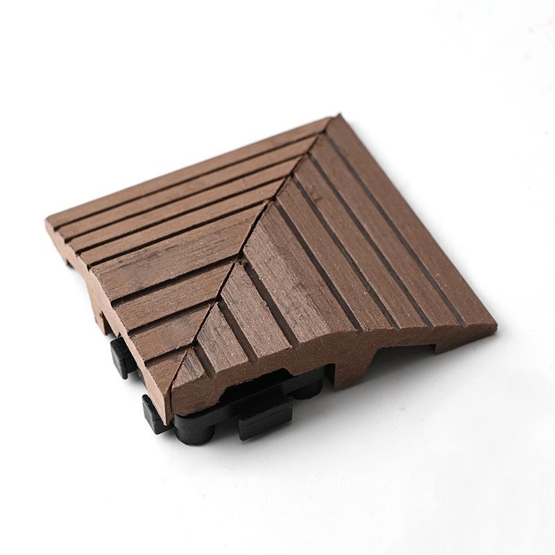 Wasserdichte, wartungsfreie WPC-Terrassendielen für Terrassen, Gärten und Balkone - Selbstverlegend und korrosionsbeständig