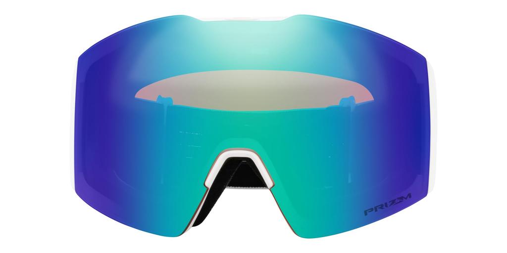 Oakley Fall Line L Matte Argon Iridium Free Size Goggles, White/Prizm Lens,