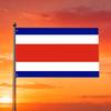 Eine Costa Ricanische Flagge ist aus 100% Polyester mit 2 Ösen gefertigt, Geeignet für Haus/Garten/Außenbereich/Innenbereich/Verwendung, Wandbanner, Posterbanner, Flaggenbanner, Sa