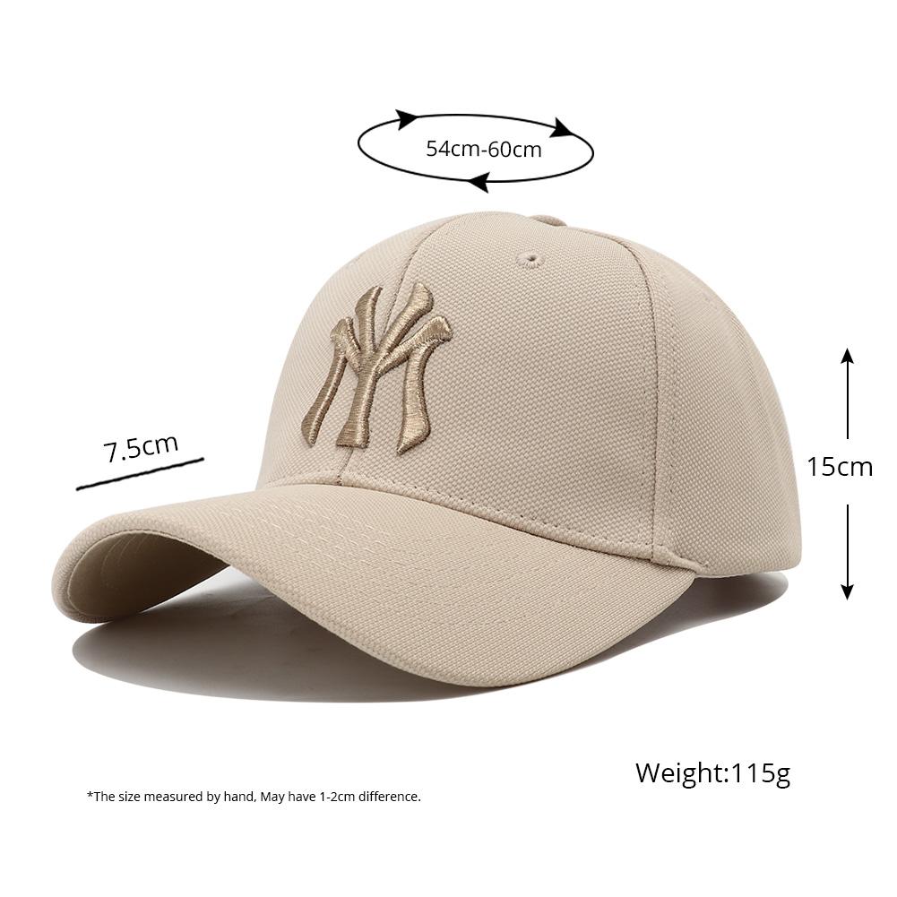 Fashion Letter Embroidery Baseball Cap Snapback Female Male Sun Visor Hat Unisex Adjustable Cotton Trucker Hats For Women Men
