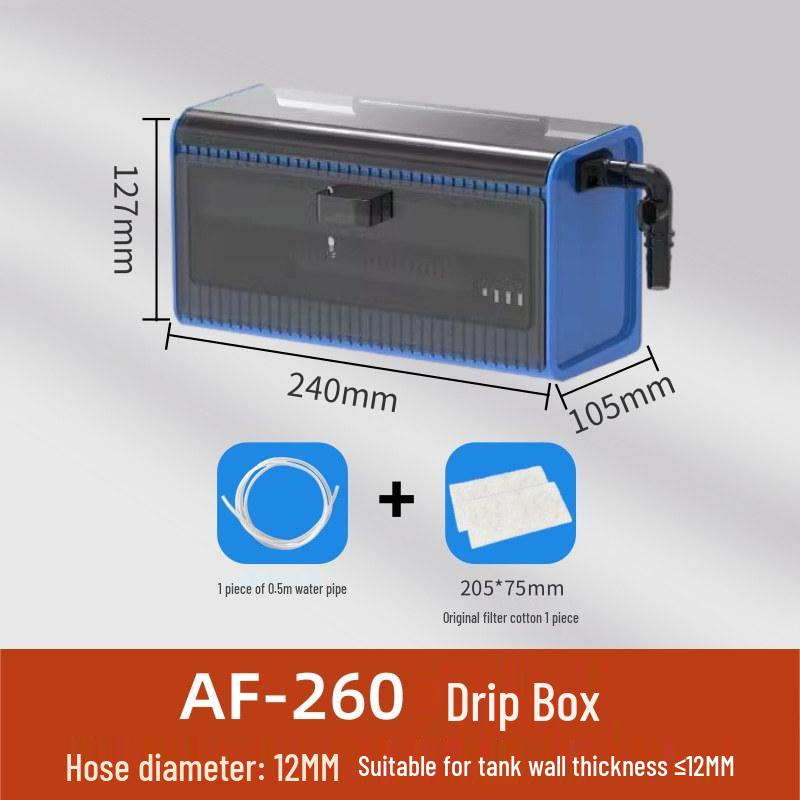 Top Filter System for Small Fish and Turtle Tanks: Purifies, Circulates, and Filters Water