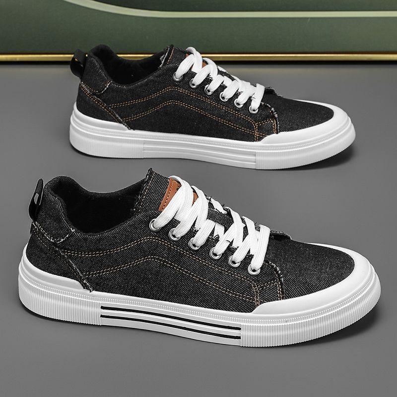 Shoes Men's Spring 2025 New Versatile Casual Men's Board Shoes Tooling Trendy Shoes Youth Sports Espadrilles