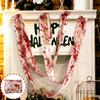 Decorazione di Halloween Finestra Tavolo Porta Net Spooky Fancy Dress Decorazioni per feste Garza di Halloween per la casa