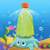 Kid Octopus Sprinkler Rotating Water Spray Toy Splashing Summer Backyard Garden Yard Lawns Beach Fun Toy Cartoon Outdoor Game