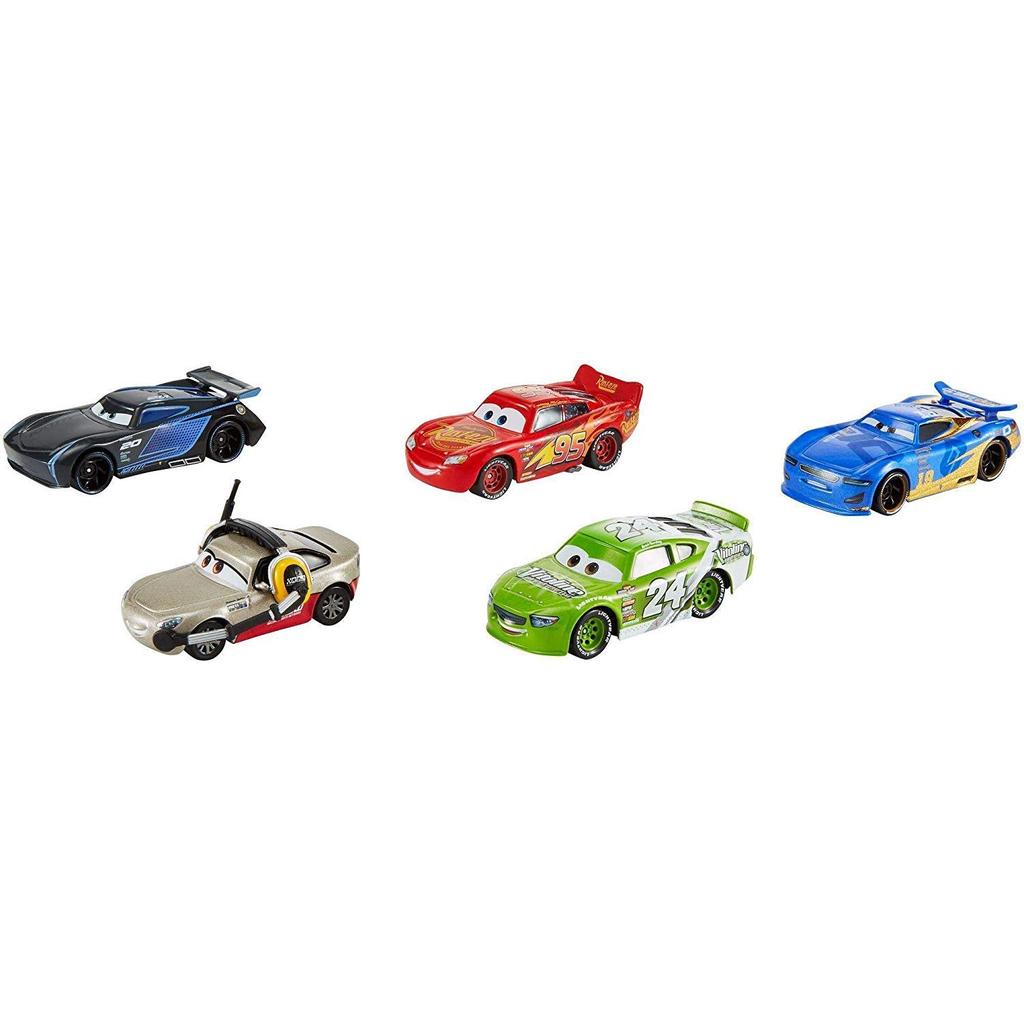 Cars 3 Crossroads Mattel Diecast Mini Car Piston Cup Race 5 Pack Spokes Lightning McQueen Jackson Storm Brick Yardley Daniel MATTEL 2017 CARS 3 PISTON