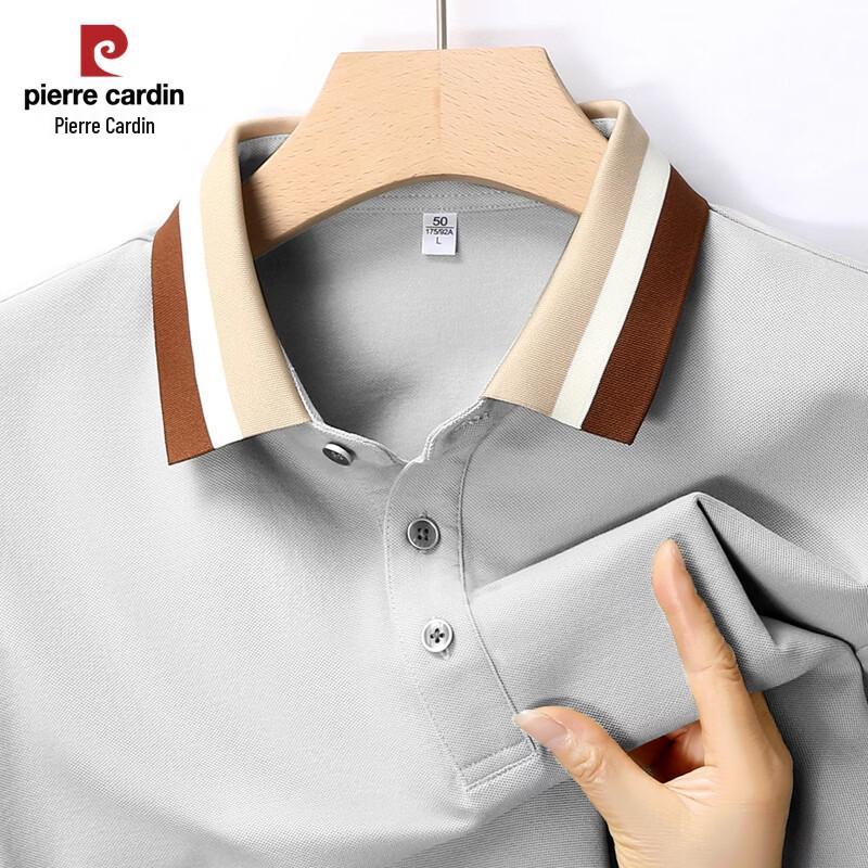

Pierre Cardin Men s Long-Staple Cotton Cooling POLO Shirt 195