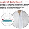 Disposable Breathable Dustproof Water Oil Resistant Work Safety Overall Anti Dust Spary Painting Decorating Labour Coverall Suit