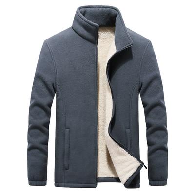 Mens Thick Fleece Jackets Men Outwear Sportswear Wool Liner Warm Jackets Coats Man Thermal Coat Men Winter Coat Plus Size