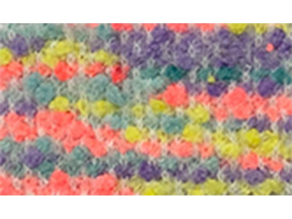 Material textil pentru pulover cu ace groase, cu model hortensie, toamnă/iarnă 2024, în stil parfumat, care se învârte în culori vii