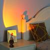 USB Night Light Led Ambient Lighting Portable Sunset Projector Lamp  Home Decoration