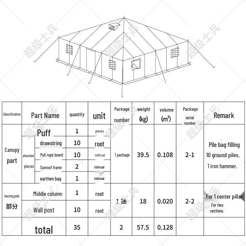 Heavy-Duty Tent Accessory Rope