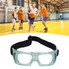 Gogle Sportowe Regulowany Design Zakrzywiona Rama Wytrzymały Materiał PC Ochronne Okulary do Koszykówki dla Dzieci