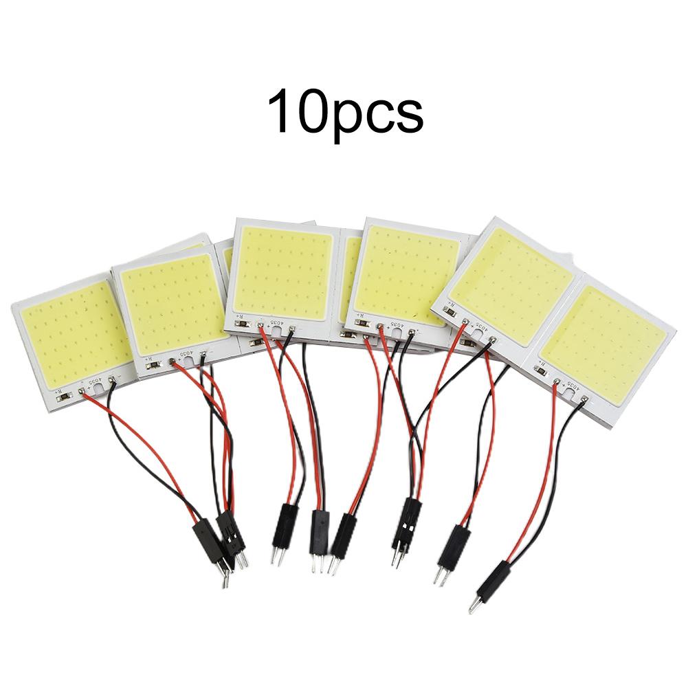 White Panel Lights 10 Pcs 18 LED Chips 40 X 20mm DC 12V