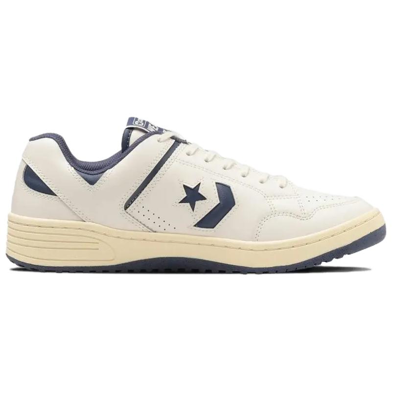 Converse Weapon CC OX Comfortable Versatile Slip Resistant Durable Low Top Skate Shoes Unisex sneaker White Blue 34201950