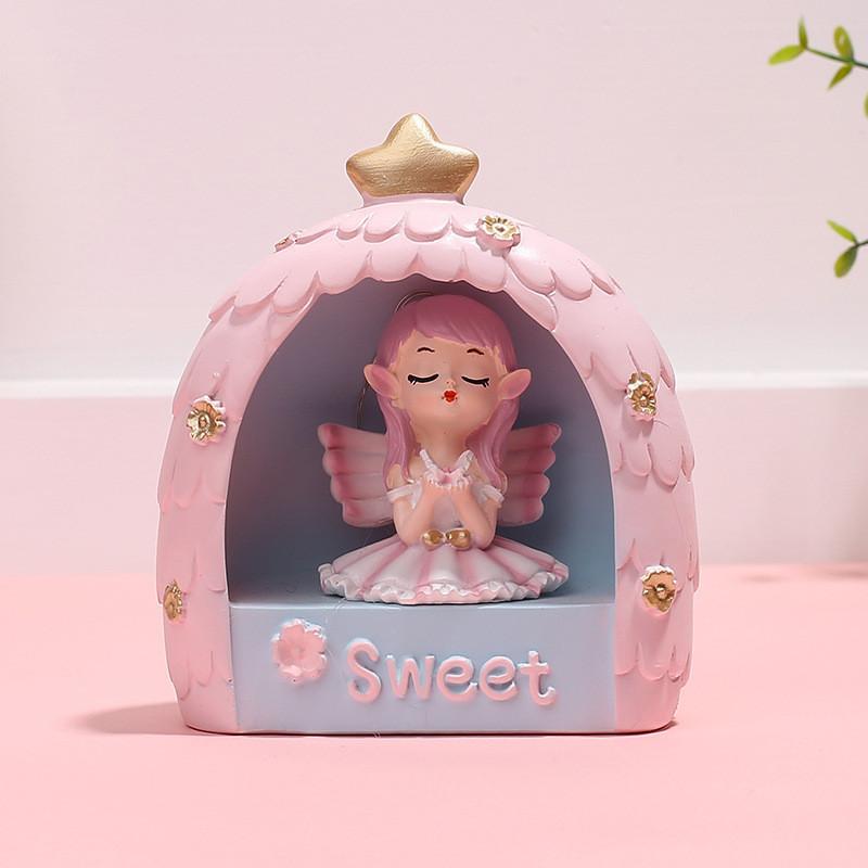 

Cartoon Fantasy Rabbit Light Birthday Gift Nightlight Button Power Battery StyleJ