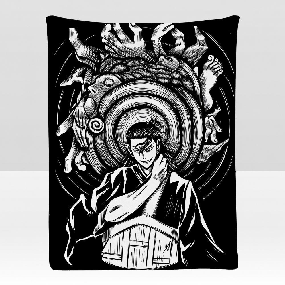 anime JJujutsu KKaisen Throw Soft Flannel Blanket for Bed Bedroom Sofa Picnic Throw Skinfriendly Breathable Gift Cover