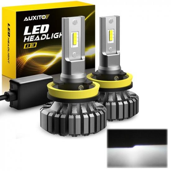 LED Headlight H11 Low Beam Fog Bulb Canbus Kit 20000LM 6500K Ultra Bright