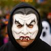 Latex Material Halloween Headgear Scary Haunted House Props NPC Mask  Holiday Celebration