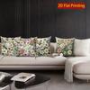 2D Vintage Floral Embossed Style Throw Pillow Covers Pattern Cushion Cover Suitable For Sofa Bedroom Car Pillow Cover