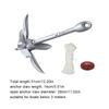 0.7/1.5KG Grapnel Anchor Folding Kayak Anchor with 65ft Marine Rope and Buoy for Kayak Fishing Canoes Jet Ski SUP Board