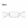 10pcs Candy Shape Earrings Jewelry Box Transparent Candy Container Cute Snack Gift Box  Wedding