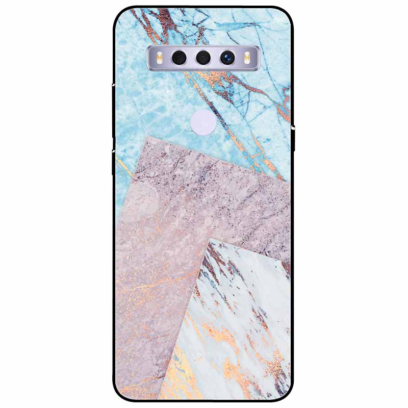 Case For TCL 10 SE Cover Marble Soft Silicone Fashion TPU Back Bumpers for TCL 10SE T766U T766H Protective Funda for TCL10SE