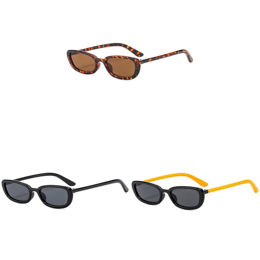 New European Style Cat Eye Sunglasses Vintage Black Frame Gray Lenses For Outdoor Fashion