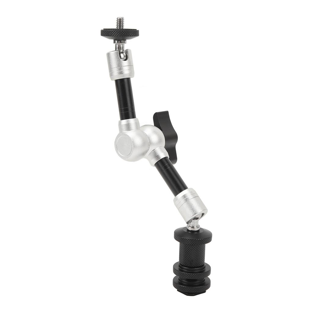 Articulating Friction Arm 8 Inch Universal Adjustable Camera Rotating Arm Mount with 1 4 Inch Screw for Monitor LED