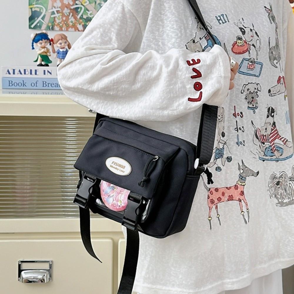 Japanese Transparent Itabag Y2k Crossbody Bag Casual JK Shoulder Bag  Girls