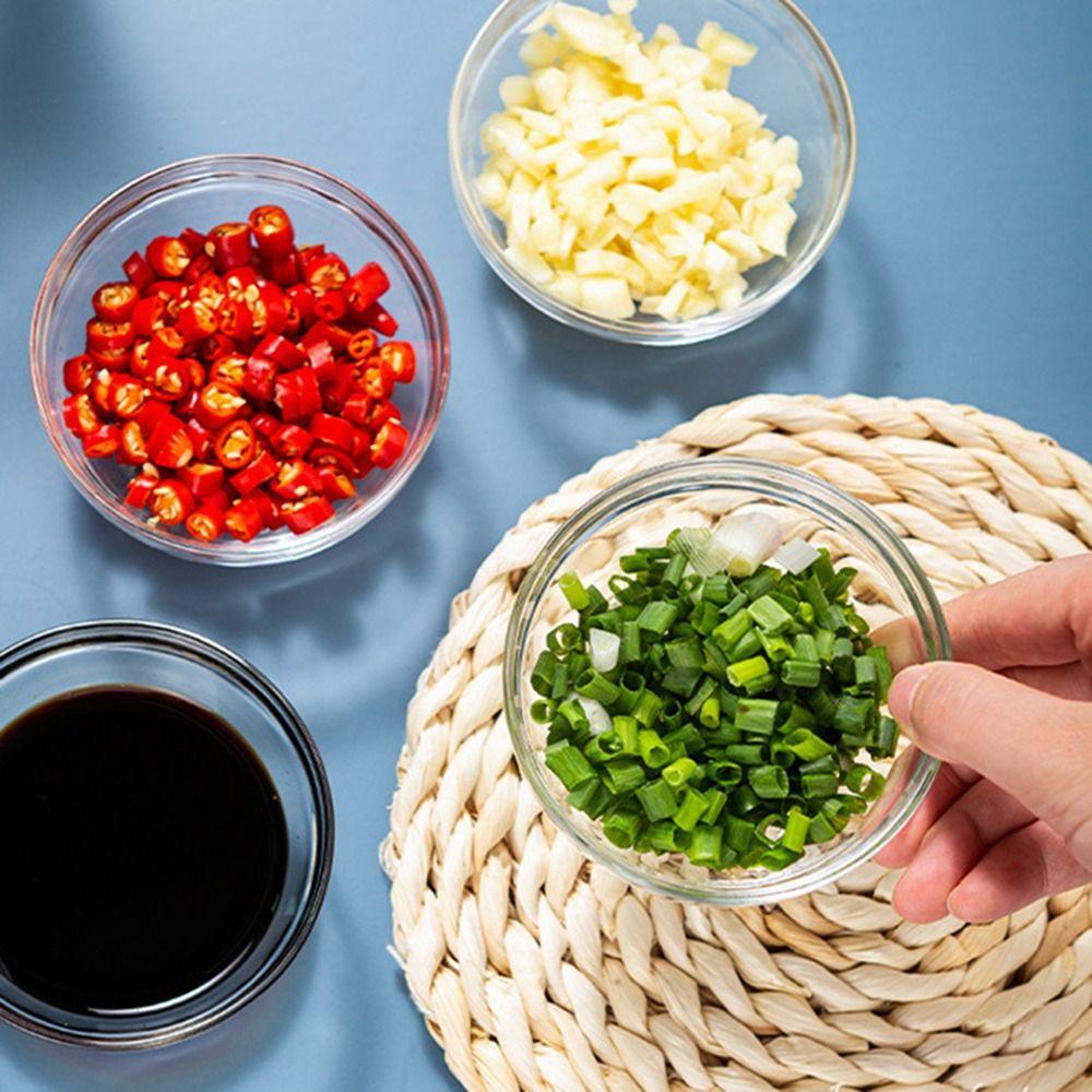 Rice Dip Ramekins Dessert Mini Pudding Glass Serving Bowls Candy Dishes Salad Cups Prep Bowls