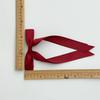 Women's Double-Layer Bow Ribbon Tassel Hair Clip - Woven Long Hair Tie Duckbill Accessory