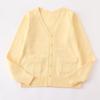 Japanese V-Neck Long Sleeve JK Uniform Cardigan - 7-Needle Thickened Sweater for Spring/Autumn