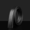 Genuine Leather Belt 3.5 Automatic Buckle Headless Stitching 3.0 Double Open Edge Shaved Edge First Layer Cowhide Belt