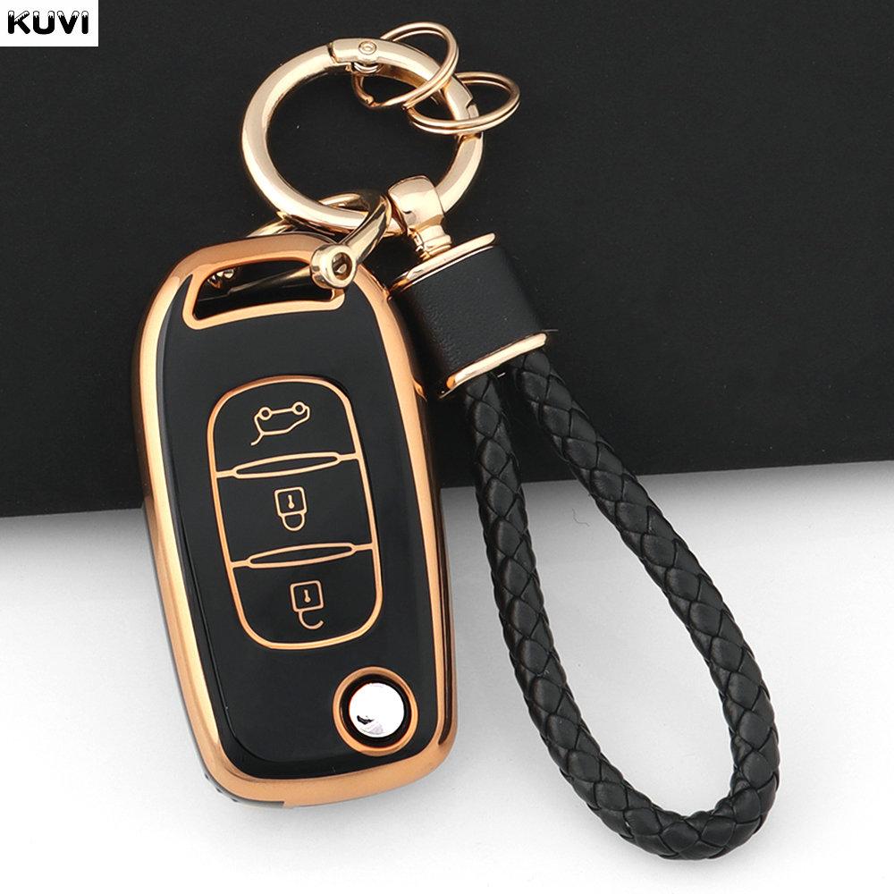 TPU Autoschlüsselhülle Abdeckung Schale Fob Für Renault Kwid Kadjar Captur Megane Sandero Stepway Logan Clio 5 Arkana