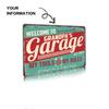 Retro Garage Sign Wall Art Decor Metal Tin Sign Man Cave Mechanic Gift