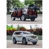 Model auta Toyota Prado v měřítku 1/24, stahovací auto ze zinkové slitiny se zvukem a světlem pro děti, chlapec, dívka dárek