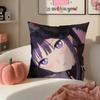 Anime romantische Marin Kitagawa Anime Kissenbezug Kissenbezug Kurzer Plüsch Verdeckter Reißverschluss Raum Sofa Kissenbezug