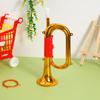 BCOATH Plast Musikalisk Övnings- och Framträdanderekvisita Barn Trumpet, Instrument,