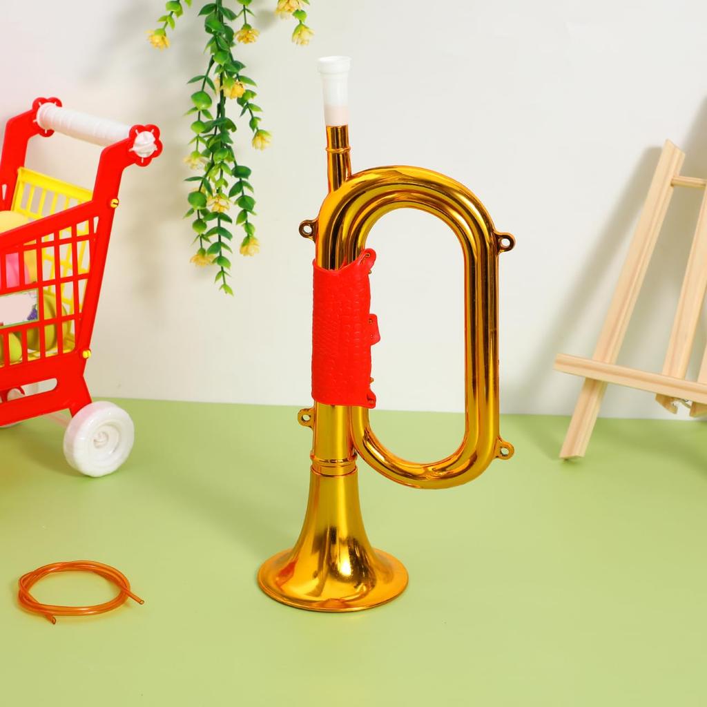 BCOATH Plast Musikalisk Övnings- och Framträdanderekvisita Barn Trumpet, Instrument,