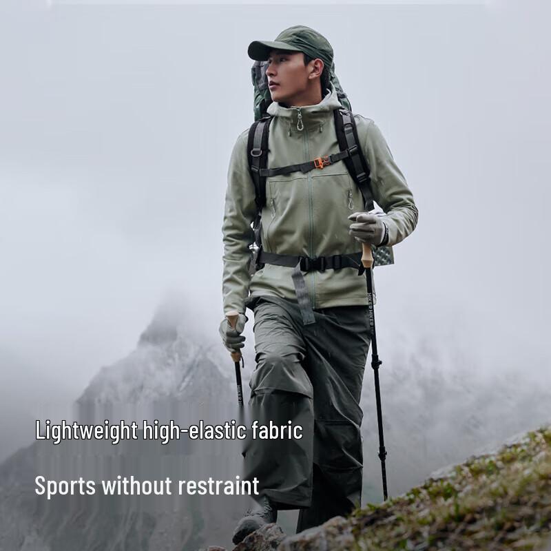 PELLIOT Windshield Softshell Warm Hiking Jacket